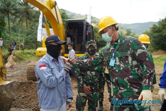 Danrem 162/WB :  Kembalikan Fungsi Sungai Dan Cegah Bencana Banjir, Melalui Karya Bakti TNI Restorasi Sungai